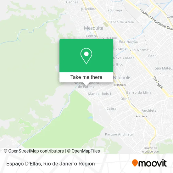 Espaço D'Ellas map