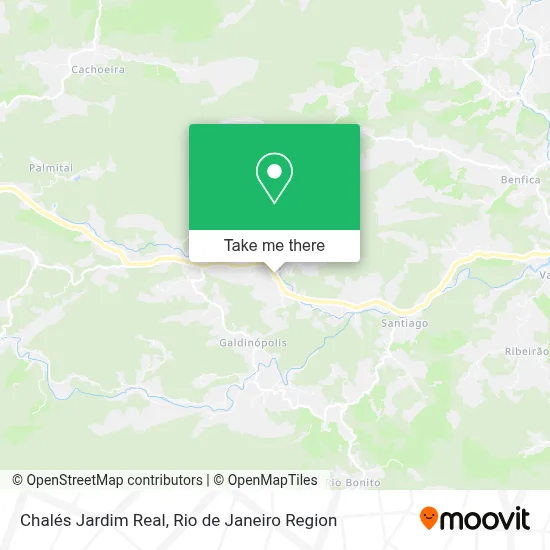 Chalés Jardim Real map