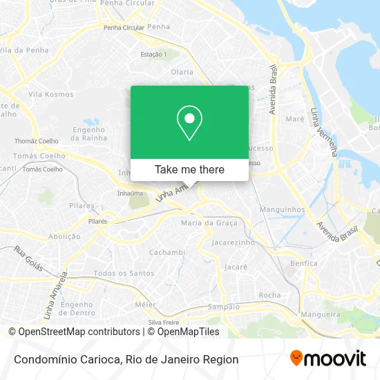 Condomínio Carioca map