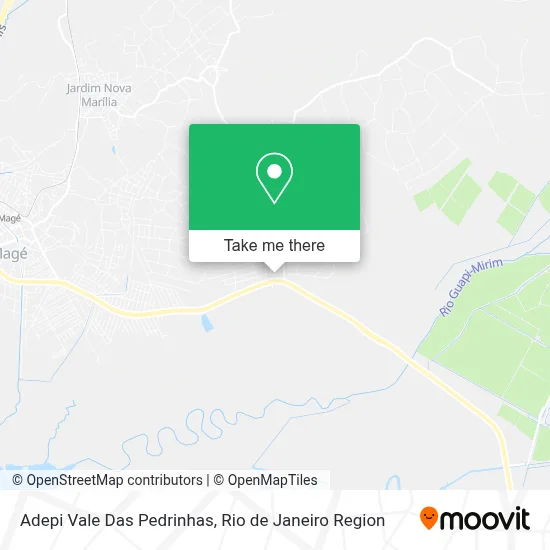 Adepi Vale Das Pedrinhas map