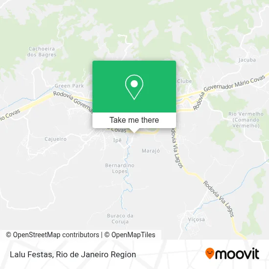 Lalu Festas map