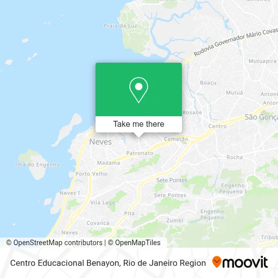 Centro Educacional Benayon map