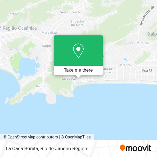 La Casa Bonita map
