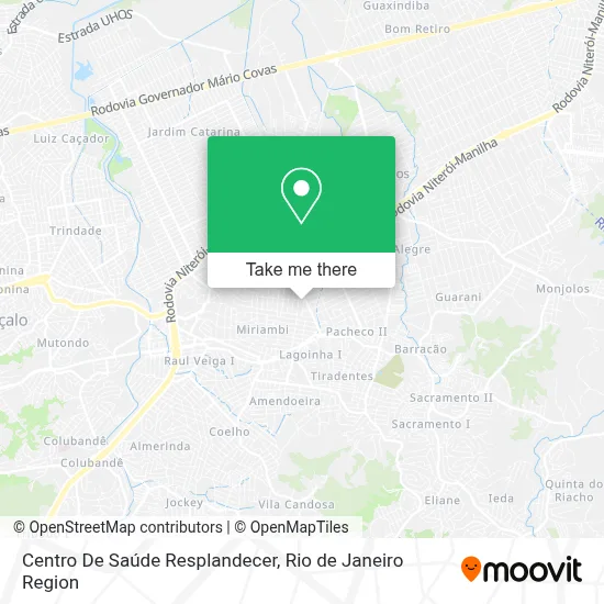 Centro De Saúde Resplandecer map