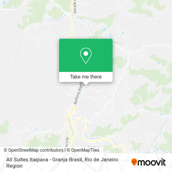 All Suites Itaipava - Granja Brasil map