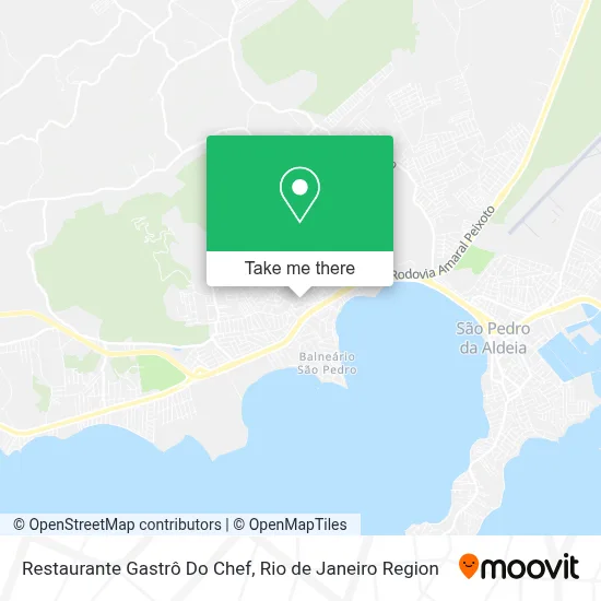 Restaurante Gastrô Do Chef map