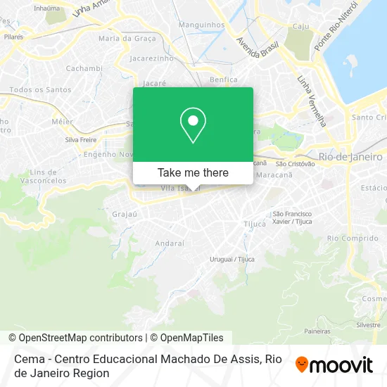 Cema - Centro Educacional Machado De Assis map