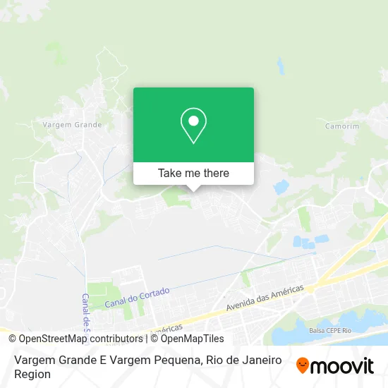 Vargem Grande  E Vargem Pequena map