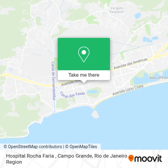 Hospital Rocha Faria , Campo Grande map