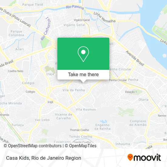 Casa Kids map