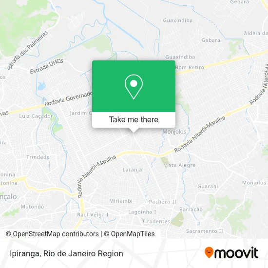 Ipiranga map
