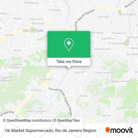 Ok Market Supermercado map