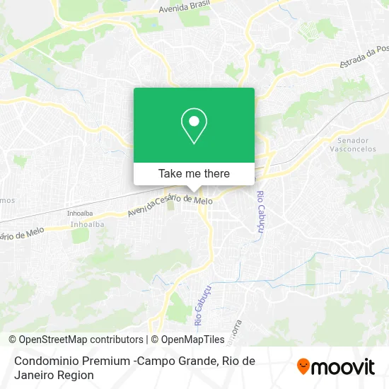 Condominio Premium -Campo Grande map