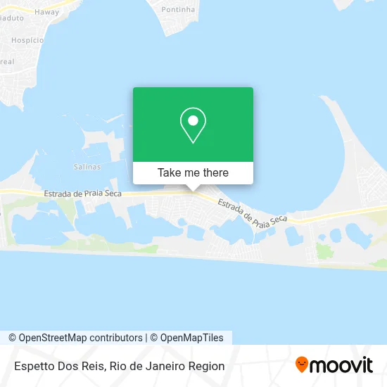 Espetto Dos Reis map