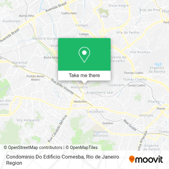 Condominio Do Edificio Comesba map