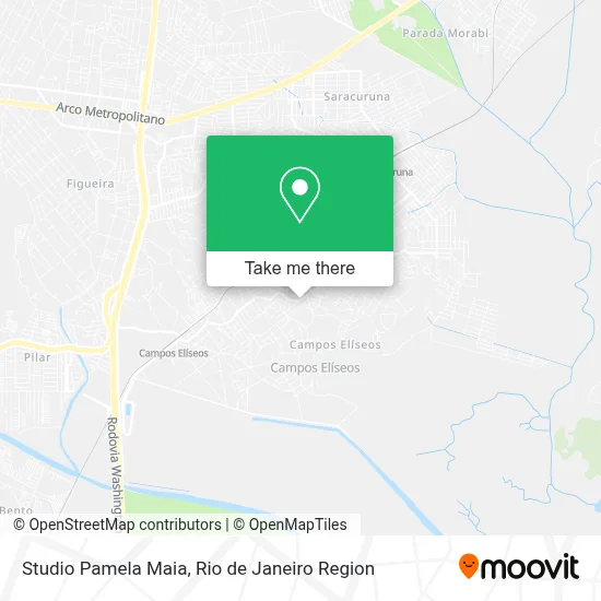 Studio Pamela Maia map