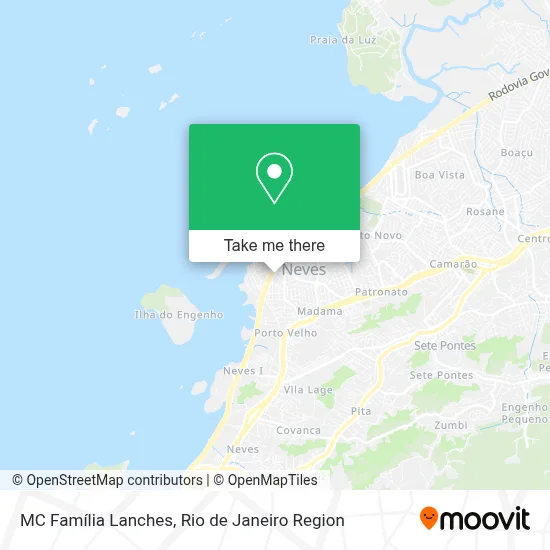 MC Família Lanches map