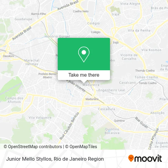 Junior Mello Styllos map