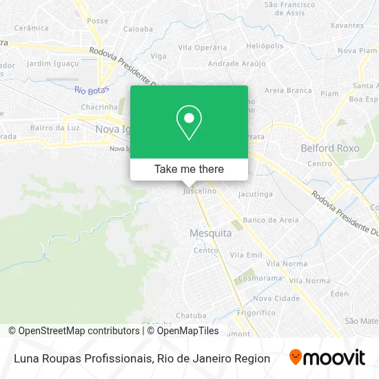 Luna Roupas Profissionais map