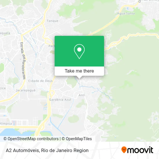 A2 Automóveis map