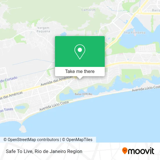 Safe To Live map