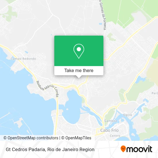 Gt Cedros Padaria map