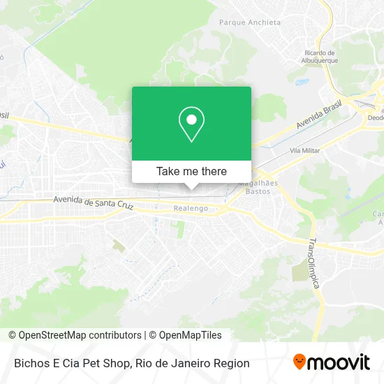 Bichos E Cia Pet Shop map