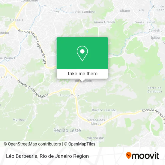 Léo Barbearia map