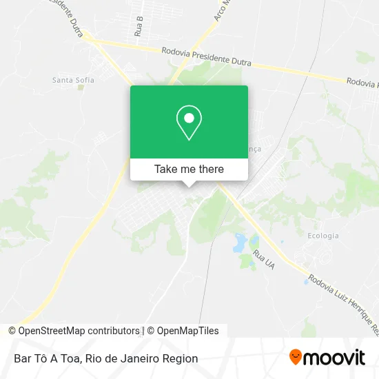 Bar Tô A Toa map