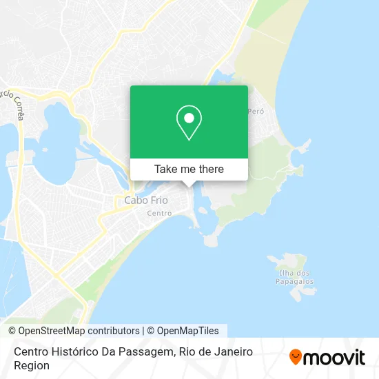 Centro Histórico Da Passagem map