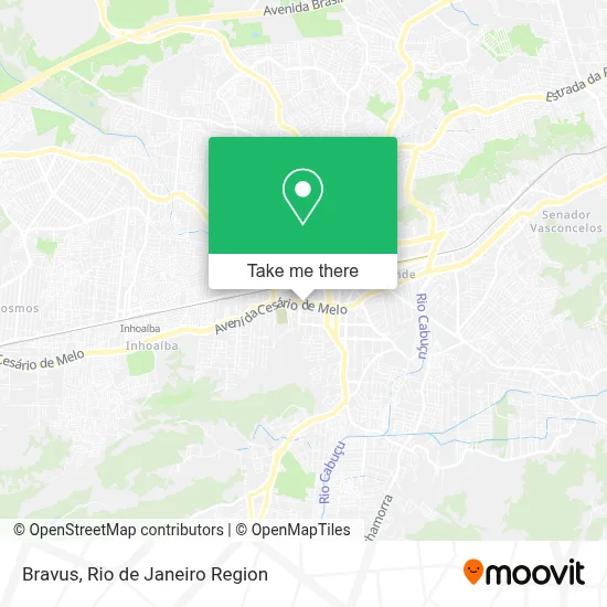 Bravus map