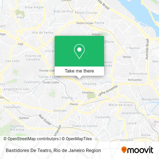 Bastidores De Teatro map