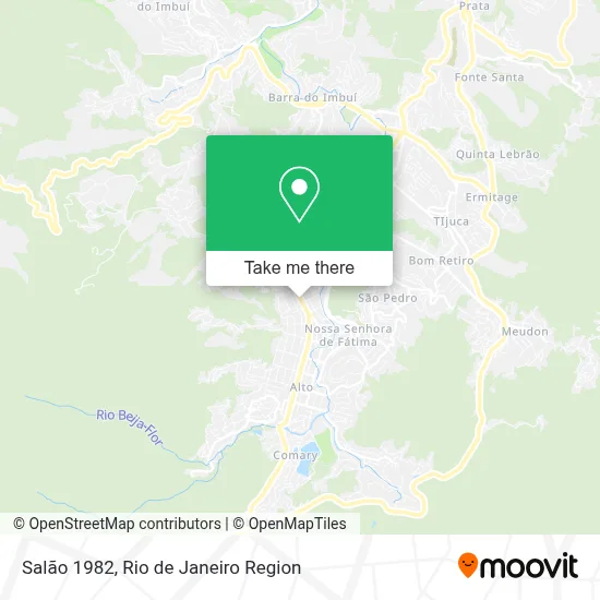 Salão 1982 map