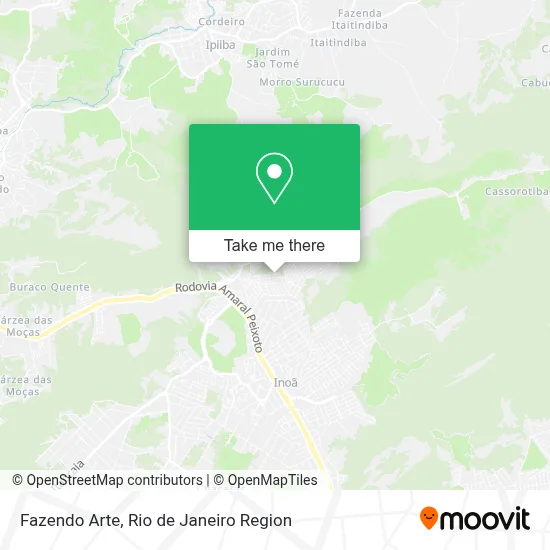 Fazendo Arte map