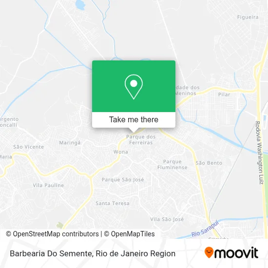 Barbearia Do Semente map