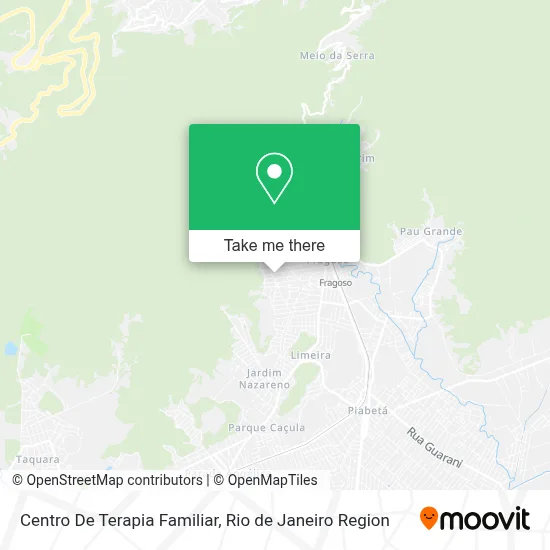 Centro De Terapia Familiar map