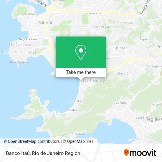 Banco Itaú map