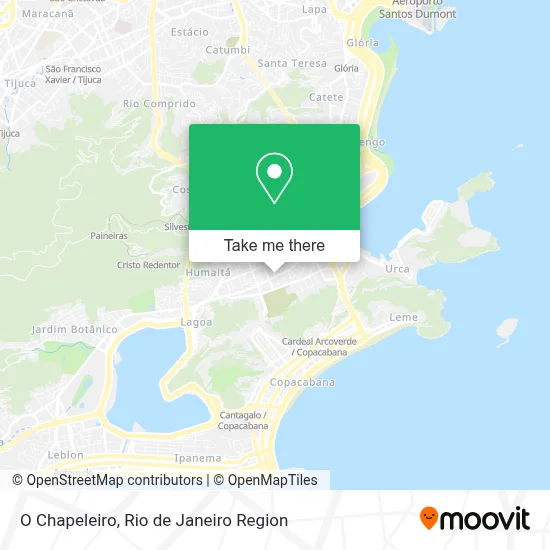 O Chapeleiro map