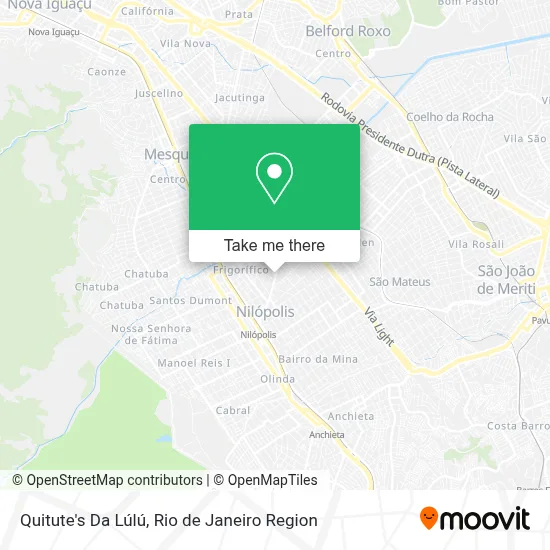 Quitute's Da Lúlú map
