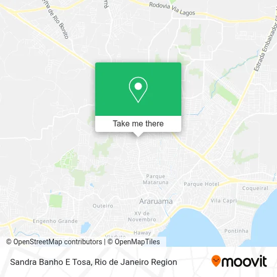 Sandra Banho E Tosa map
