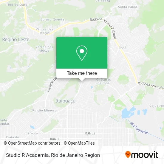 Studio R Academia map