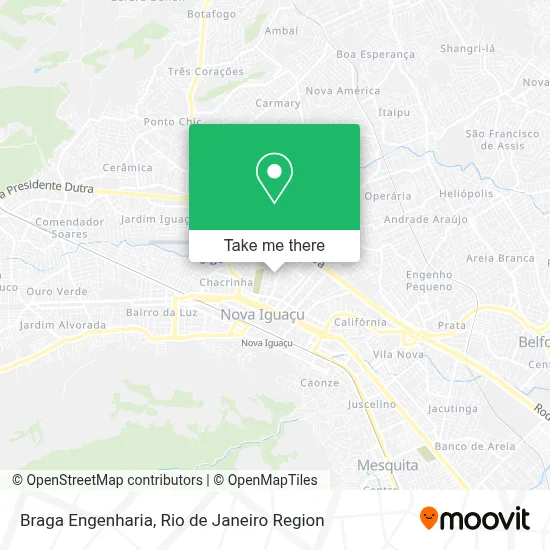 Braga Engenharia map