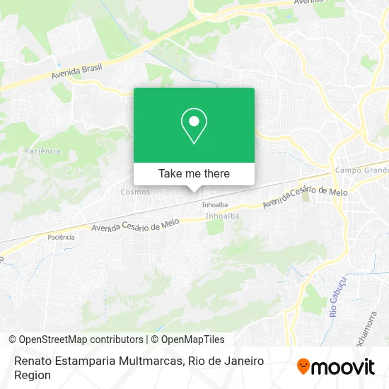 Renato Estamparia Multmarcas map