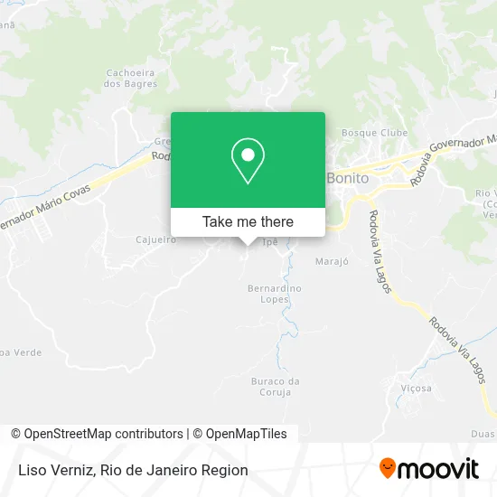 Liso Verniz map