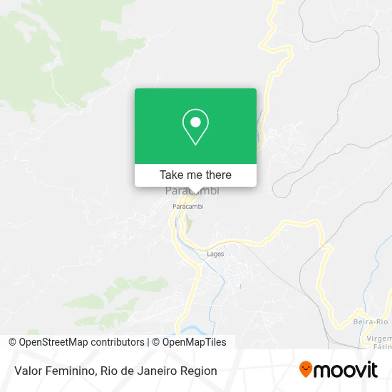 Valor Feminino map