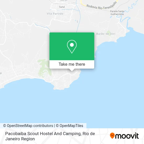 Pacobaíba Scout Hostel And Camping map