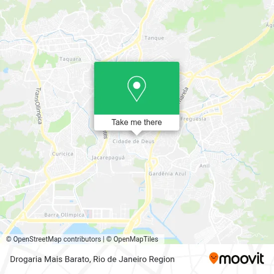 Drogaria Mais Barato map