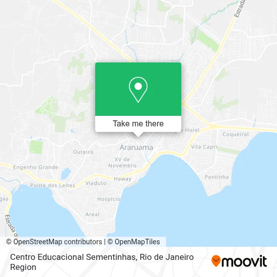 Centro Educacional Sementinhas map