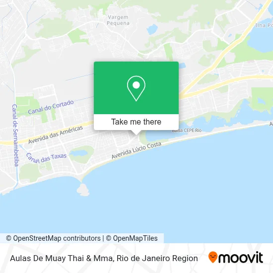 Aulas De Muay Thai & Mma map