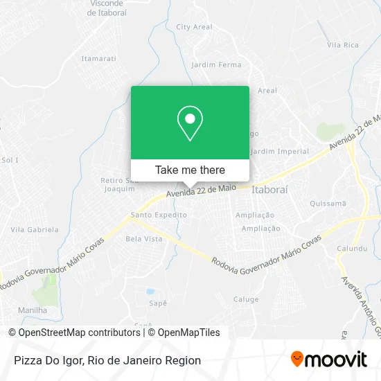 Pizza Do Igor map